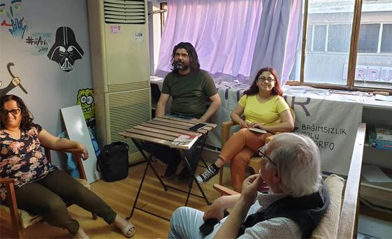 "Sanayi Holding ve Dev-İş" kitabı tanıtım söyleşileri Girne'de devam ediyor