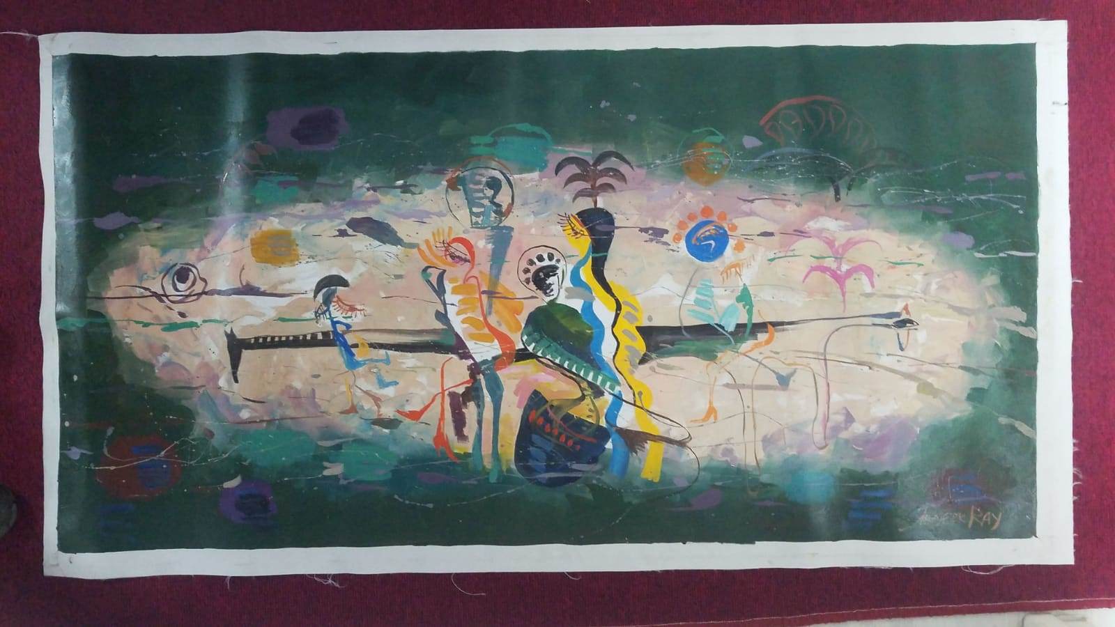 170 Eserden Oluşan Beş Karma Resim Sergisi Çalışma ve Sosyal Güvenlik Bakanı Dr. Faiz Sucuoğlu Tarafından Açılıyor