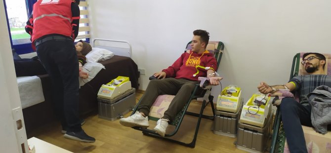 LAÜ’de kan bağışı kampanyası düzenlendi