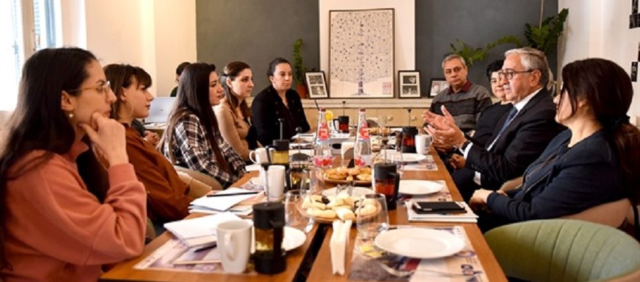 Akıncı, hak odaklı örgütlerin temsilcileri ile bir araya geldi