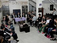 Yorgancıoğlu, Engellileri ziyaret etti