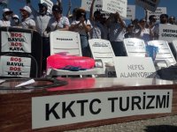 Başbakanlık Önünde Turizm Eylemi