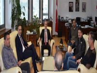 Harmancı ve BES yetkilileri Sayıştay Başkanı’nı ziyaret etti 