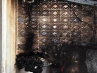 Gazocağını açık unuttu mutfak yandı