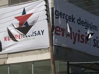 Özersay: “Pankartlarımı yırtarak kazanmamı engelleyemezler”