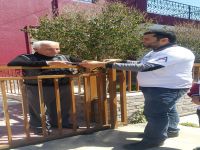 Görme engelli yurttaşlar unutulmadı