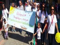 Çölyak Yaşam Derneği Lefkoşa'da yürüdü