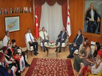 Yorgancıoğlu, Festivale katılan öğrencileri kabul etti