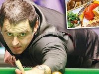 Ronnie O’Sullivan kebaba daldı snooker maçını unuttu