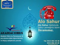 "Alo Sahur Hattı" devrede