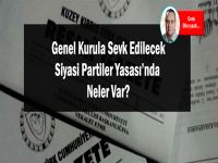 Siyasi Partiler Yasası yolda...