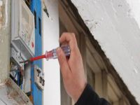 Paşaköy'de kaçak elektrik kullanan bir kişi yakalandı