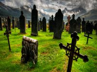 Larnaka'ya bağlı köyde mezarlık sorunu...