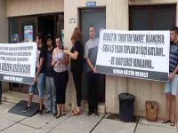 Boran Kültür Merkezi, Çalışma Bakanlığı önünde eylem yaptı