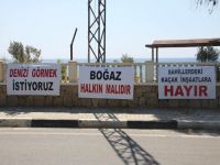 Boğaz ve Boğaztepe Muhtarları eylem yaptı