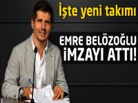 Emre Belözoğlu imzayı attı