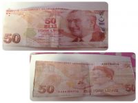 Düğünde fotokopi çekilmiş para taktılar!