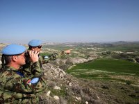 BM araçları ve UNFICYP mensupları ara bölgede kaldı