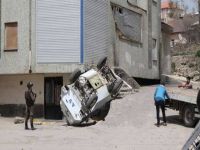 Hedefte yine polis vardı