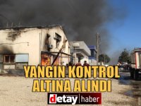 Haspolat’ta İkametgahın Damında Yangın: Kısa Devre Şüphesi