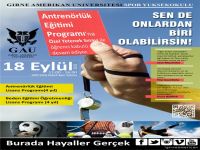GAÜ, Antrenörlük Programına öğrenci kabul ediyor