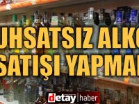 Yetkisiz alkol satmak ve müzik yayını yapmak
