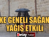 Yağışlı havanın etkisi devam ediyor