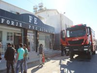 Atılan kıvılcım yangına neden oldu...