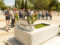 Omaç Başat kabri başında anıldı