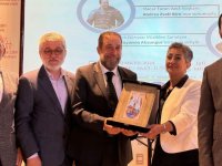 Serdar Denktaş, Hun Türk Kurultayı’na katıldı