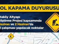 Lefkoşa'da Metehan bölgesinde bazı yollar bugün ve yarın kapalı