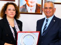 Çavuşoğlu, KKTC Bakü Temsilciliğini ziyaret etti