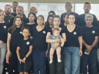 Şampiyon Melekler’in aileleri Adıyaman’a gitmek üzere adadan ayrıldı