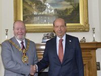 Cumhurbaşkanı Tatar, Manchester’deki temaslarına başladı