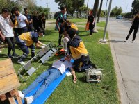 LAÜ Öğrencileri "Kampüste İlk Yardım Günleri" ile Hayat Kurtarmayı Deneyimledi