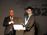 Töre, ARUCAD’ın mezuniyet törenine katıldı