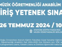 Yakın Doğu Üniversitesi’nde Müzik Öğretmenliği Yetenek Sınavı 26 Temmuz’da yapılacak