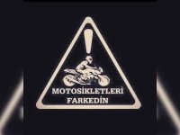Motosikletliler trafik kazalarına dikkat çekmek için eylem yapacak!