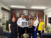 Berova, BEMSA Kültür Sanat ve Spor Derneği heyetini kabul etti