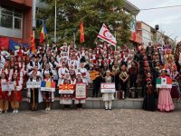 İskele Belediyesi Halk Dansları Topluluğu, Makedonya’da festivale katıldı