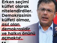 “Demokrasinin külfeti olmaz”