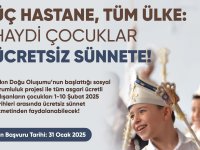 Üç Hastane, Tüm Ülke: Haydi Çocuklar Ücretsiz Sünnete!
