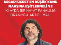 Rahvancıoğlu: Asgari Ücret En Düşük Kamu Maaşına Eşitlenmeli ve İki Ayda Bir Hayat Pahalılığı Oranında Artırılmalı