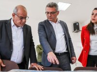 Erhürman, Lefke Belediyesi’nin projelerini yerinde inceledi