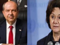 Ersin Tatar ve Rosemary DiCarlo görüşmesi başladı
