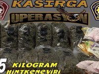 Narkotikten Kasırga Operasyonu... 6 kilo 330 gram hintkeneviri ele geçirildi!