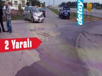 Yeni Boğaziçi köyünde dün sabah meydana gelen kaza korkuttu.