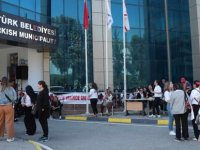 BES örgütlü olduğu belediyelerde Genel Grev'de...Mitinge çağrı yaptı...