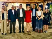 Erhürman, Türkiye’den gazetecilerle bir araya geldi