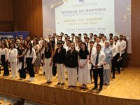 Hemşirelik Yüksekokulu mezunları için Yemin Töreni  düzenlendi